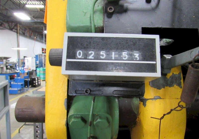 22 TON MINSTER NO 3 OBI FLYWHEEL PRESS. STOCK # 0773725