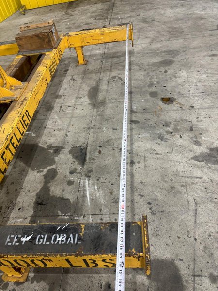 8,000 LBS X 10' X 8' LETELLIER 4-ARM SPREADER BAR LIFT BEAM WITH CENTERING ADJUSTMENT: STOCK #21987