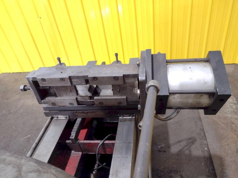 2.5" HMV - HULTSFREDS PIPE &amp; BOLT THREADER, WITH LANCO LANDIS THREADING HEAD: STOCK #19142