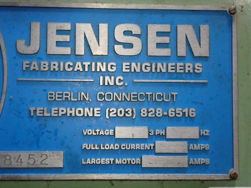 JENSEN MODEL #8452 PARTS WASHER: YOBRO #25068