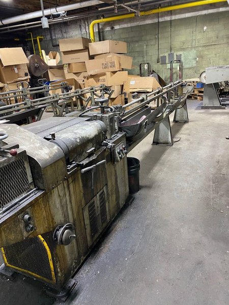 3/8&quot; Shuster Model 2ABV Wire Straightener and Cutoff Machine