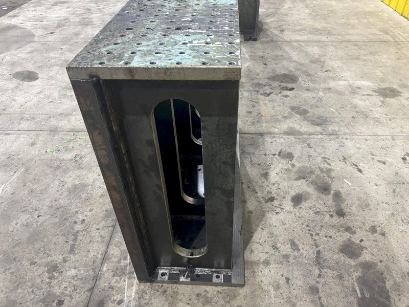 49.5" X 41.25" X 19" DRILLED AND TAPPED ANGLE PLATE EXTENSION: STOCK #22134