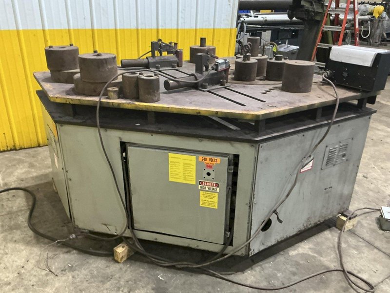 KRB MODEL #18M ELECTRO MECHANICAL ROTARY REBAR BENDER : YOBRO #25147