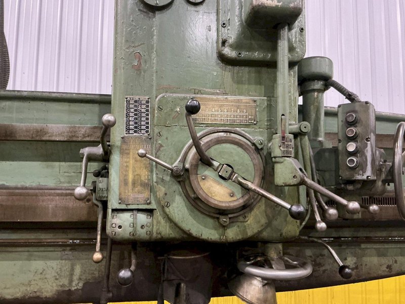 8' X 19" CINCINNATI BICKFORD RADIAL DRILL: STOCK #18554