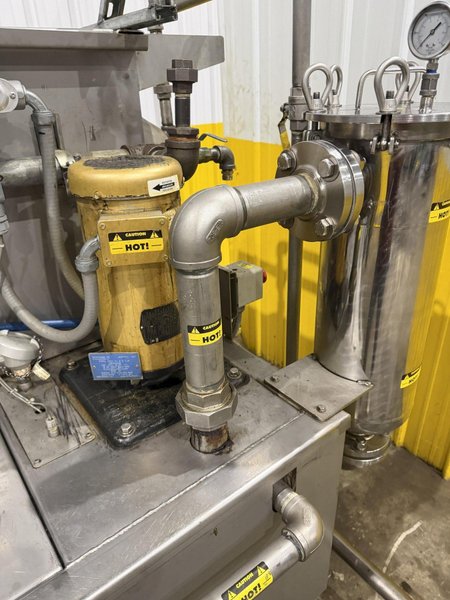 2021 JENFAB STAINLESS MODEL # LJ 19" ROTARY DRUM WASH / RINSE/ DRY PARTS WASHER SYSTEM: YOBRO #24682