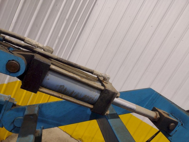 FMS (FREEDOM MILL SYSTEMS) MODEL HSW-130 HYDRAULIC COIL HOLD DOWN ARM: YOBRO 24898