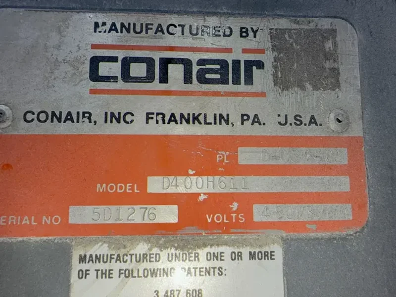 CONAIR DEHUMIDIFYING DRYER  -  D400H611