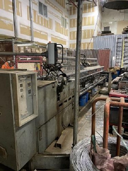 WAFIOS MODEL DF-41 CHAIN LINK FENCE WEAVING MACHINE