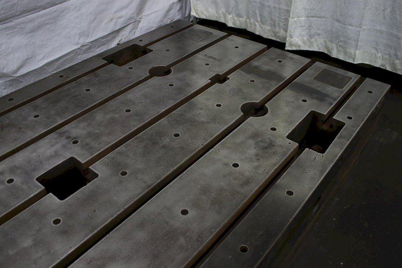 10&#039; X 5&#039; X 16&quot; T SLOTED FLOOR PLATE: STOCK #76042