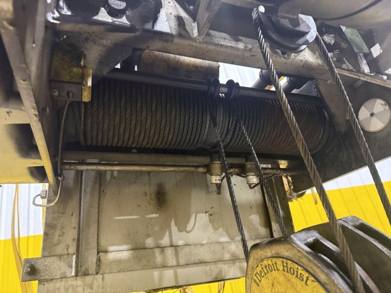 3 TON X 20' X 60' OSBORN SINGLE GIRDER CRANE SYSTEM, FREE STANDING, DETROIT HOIST: YOBRO #24535