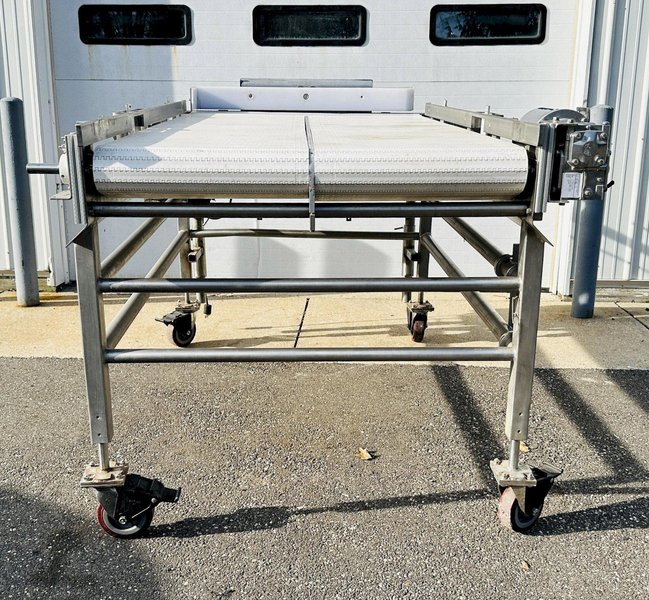 Burford Corp Model: SO72846  |   S.S. Bi-Directional Accumulation Table w/ 2-Motors