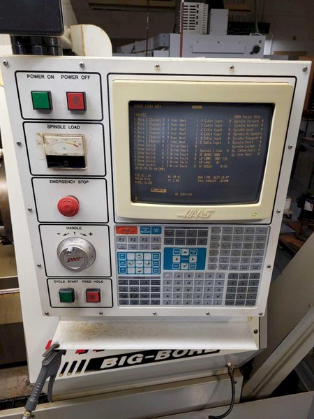 Haas HL-2 Big Bore CNC Lathe, 1997