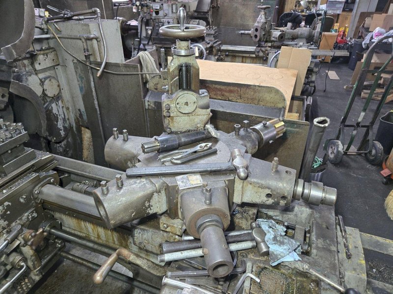 WARNER &amp; SWASEY 1A MODEL M-3400 TURRET LATHE. STOCK # 0992725.