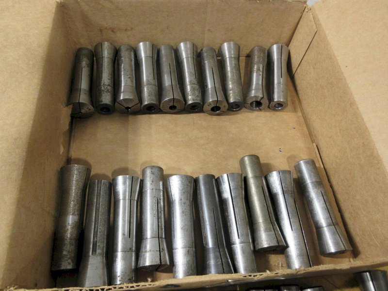 Assorted R8 Collets 1/8"-3/4" (44)- Auction Item