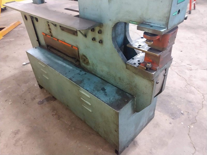 90 TON SCOTCHMAN MODEL #9012 HYDRAULIC IRONWORKER: STOCK #14328