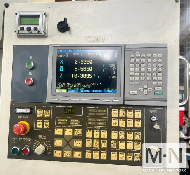 Akira Seiki Performa V-5AXP CNC Vertical machining Center, 2005