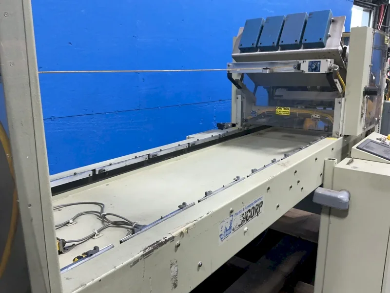 SENCORP SYSTEMS 21”X95” AUTOMATIC INLINE BLISTER SEALER  -  HP12-6E