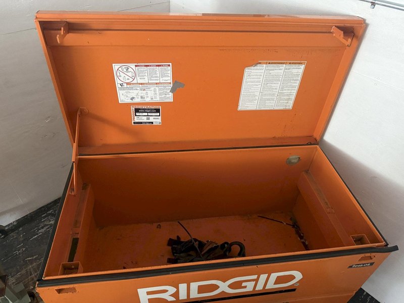 48" X 24" RIDGID MODEL #2048-OS STORAGE CHEST ONSITE JOB BOX : YOBRO #25665