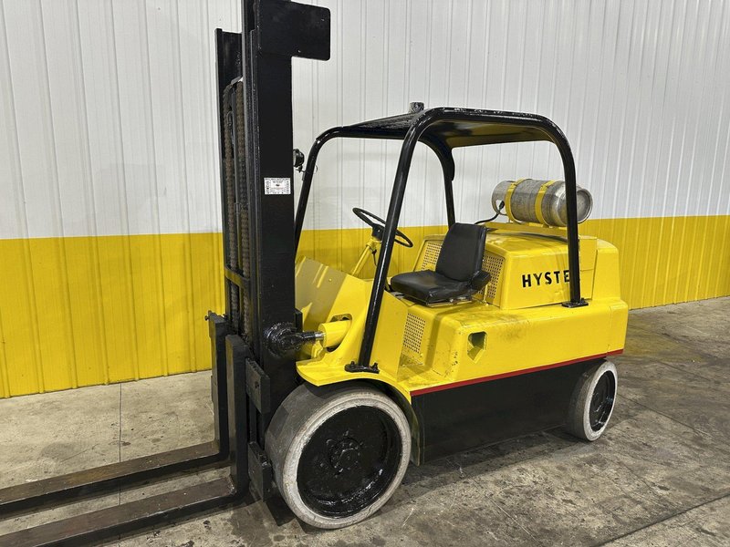 15,000 LBS HYSTER MODEL S150A LP GAS RIGGERS TYPE FORKLIFT: STOCK #22005