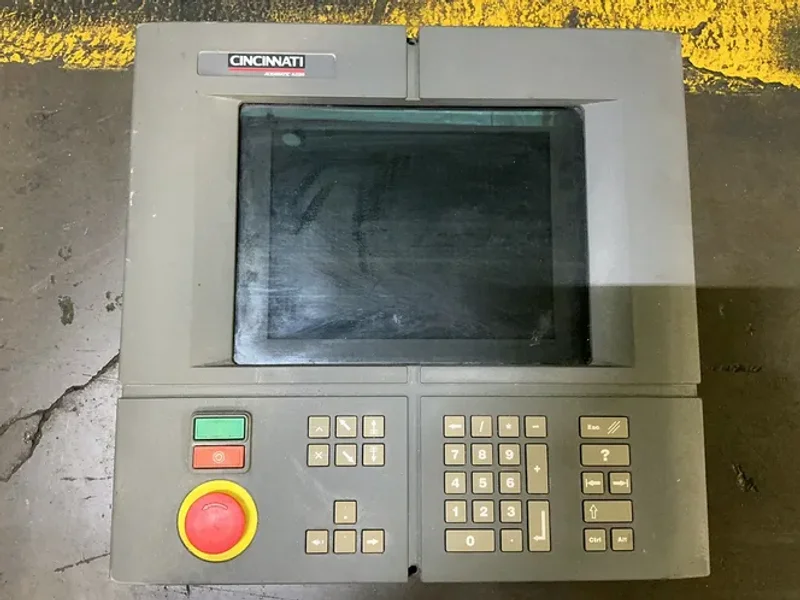 SIEMENS CINCINNATI 6.5”X8.5” SCREEN ACRAMATIC A2100 CNC CONTROL STATION AND DISPLAY PANEL  -  3-424-2202A01