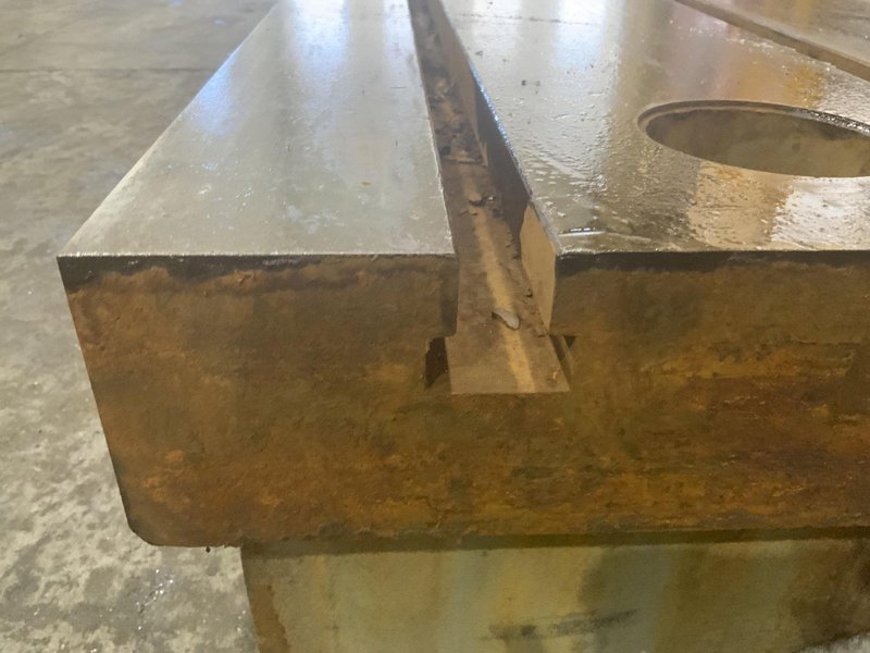 59" X 118" T-SLOTTED FLOOR PLATE: STOCK #80750