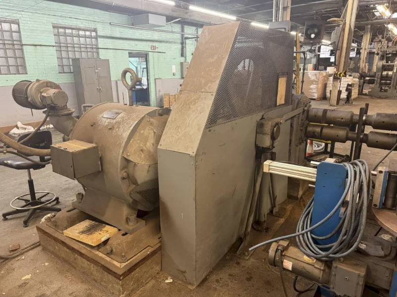 20&quot; WIDE x 22&quot; x 4-HI BLISS 100 HP POWERED ROLLING MILL: YOBRO #23828