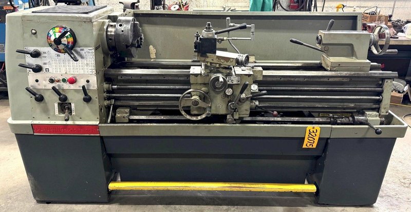 15" x 50" Clausing Colchester Lathe, Inch/mm, 2000 RPM, 7-1/2 HP