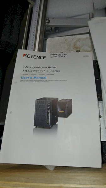 Keyence Laser Engraving Machine – 2022