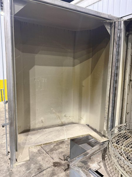 48" x 60" JRI JENFAB MODEL #PCS5060SS STAINLESS STEEL ROTARY TABLE PARTS WASHER ELECTRIC HEAT: YOBRO #24525