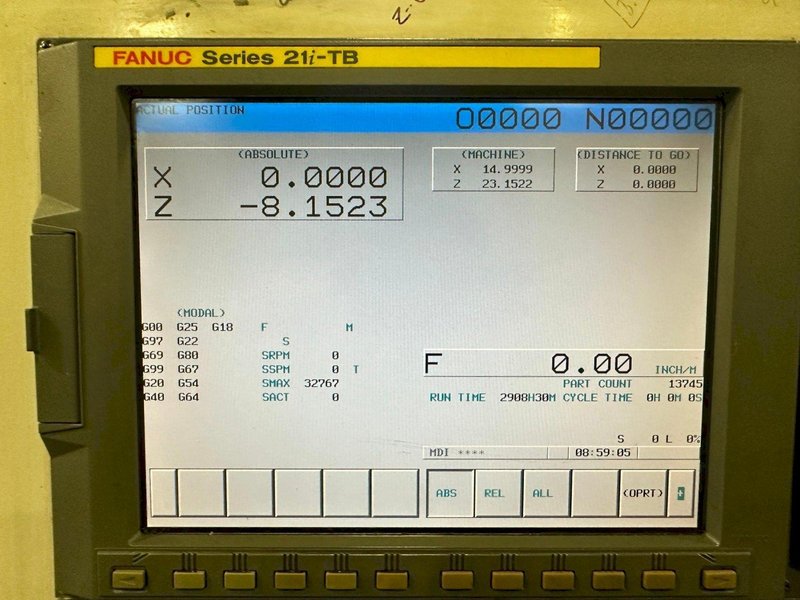 Doosan Puma 280 CNC Lathe, 2007 – Low Hours, 10″ Chuck