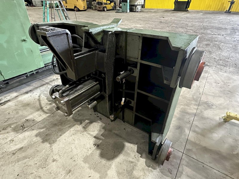 20,000 LB X 48&quot; RED BUD RBI MODEL #RM48-20S COIL REEL UNCOILER &amp; CAR: STOCK #19764