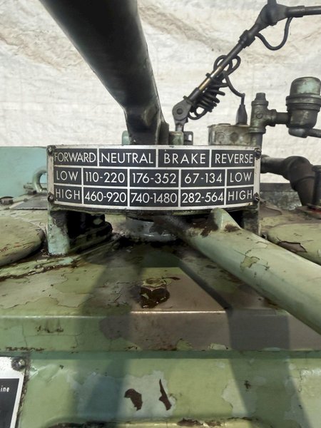 WARNER &amp; SWASEY NO.3 TURRET LATHE WITH TAPER ATTACHMENT. STOCK # 0874326
