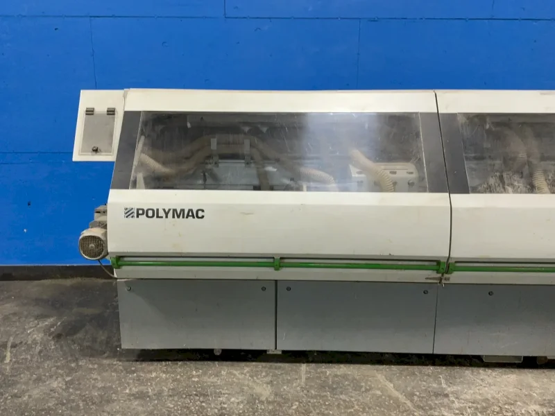 POLYMAC SINGLE-SIDED AUTOMATIC EDGEBANDER  -  AKRON 855