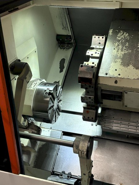 Mazak Quick Turn QTS-250 CNC Turning Center 2013, 10&quot; Chuck, Mazatrol Smart Control, Tool Pre-Setter, Parts Catcher, Tail Stock, Chip Conveyor,