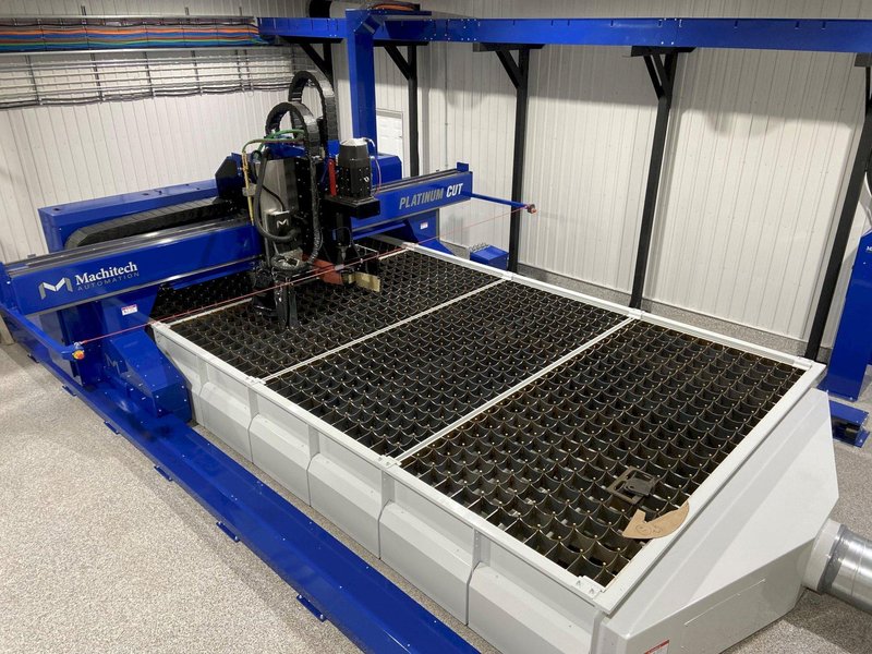 2021 X 10&#039; X 20&#039; MACHITECH PLATINUM CUT PLASMA &amp; DRILL W/ HYPERTHERM XPR300 POWER SUPPLY: STOCK #21112