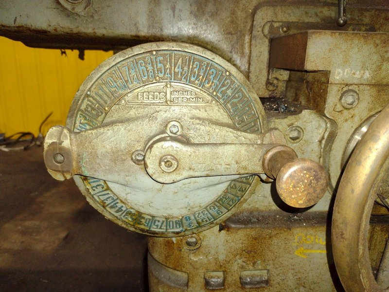 #4 KEARNEY &amp; TRECKER MILWAUKEE MODEL 4CK HORIZONTAL MILLING MACHINE: YOBRO #23955