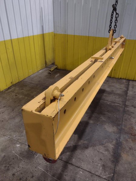 10,000 LBS X 128" X 10" CALDWELL MODEL #17-5-10 SPREADER BAR: YOBRO #24576