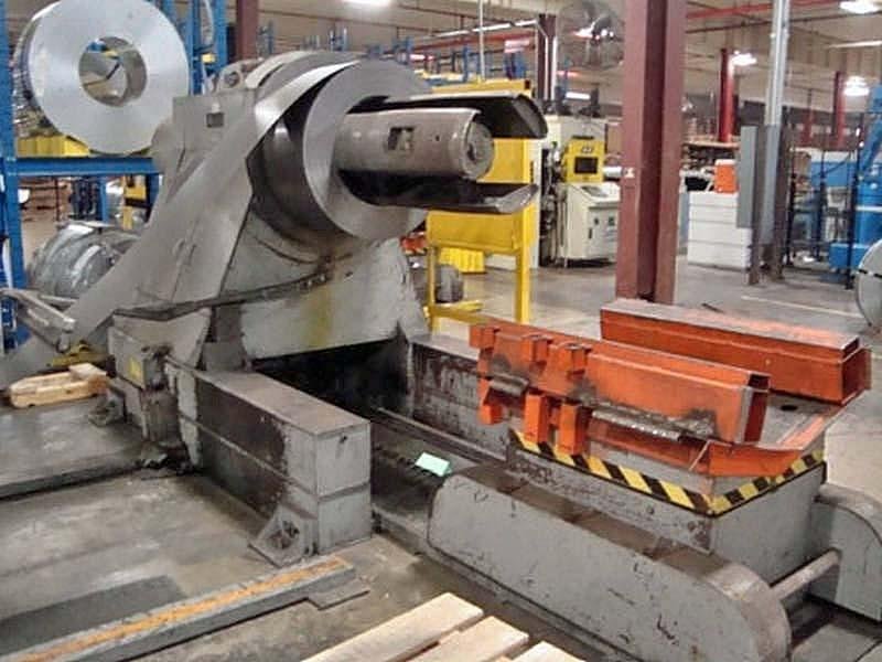 20,000# x 42&quot; Iowa Precision Uncoiler w/Coil Car