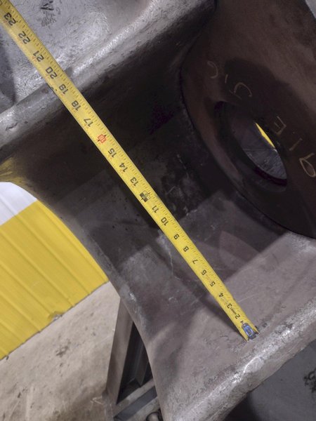 400 TON RODGERS  MODEL #1F400D-7214 HYDRAULIC HORIZONTAL INCLINED WHEEL PRESS: YOBRO 24526