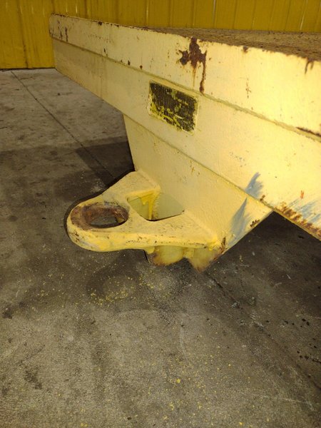 10,000 LBS X 4' X 9' HEAVY DUTY MOBILE TRANSFER / MOVING CART: STOCK #23513