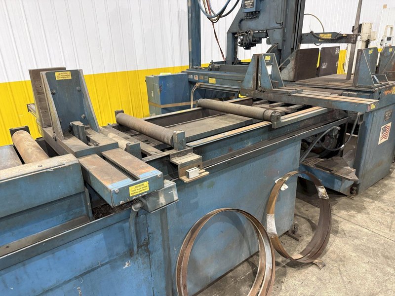 25" x 36" HEM MODEL #V200A TILT FRAME VERTICAL BAND SAW W/ AUTOMATIC FEED TABLE : YOBRO #25400