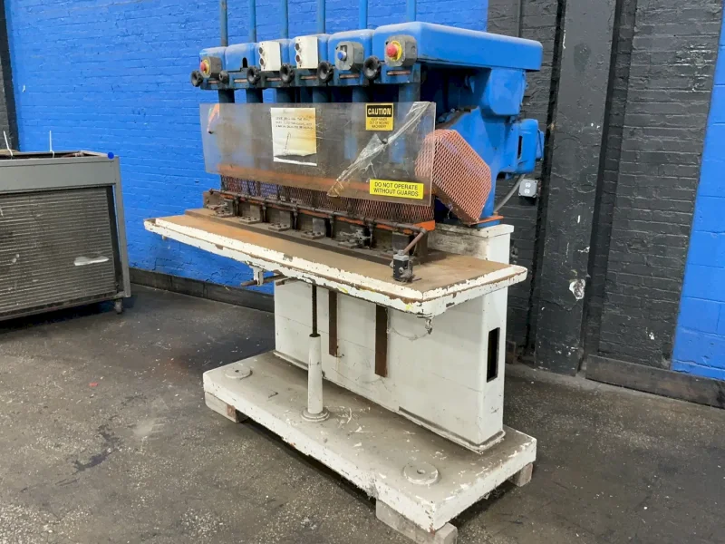 74 X 15 X 11 6 SPINDLE DRILL PRESS