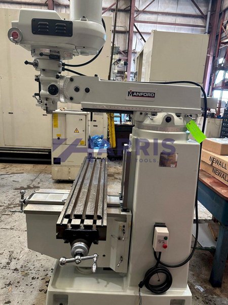 New, Manford Model L-SP-500VS Vertical Turret Milling Machine