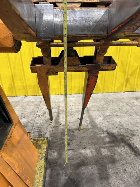 2500 LBS X 12&quot; COOPER WEYMOUTH DOUBLE END PULL-OFF COIL REEL UNCOILER: STOCK #22617