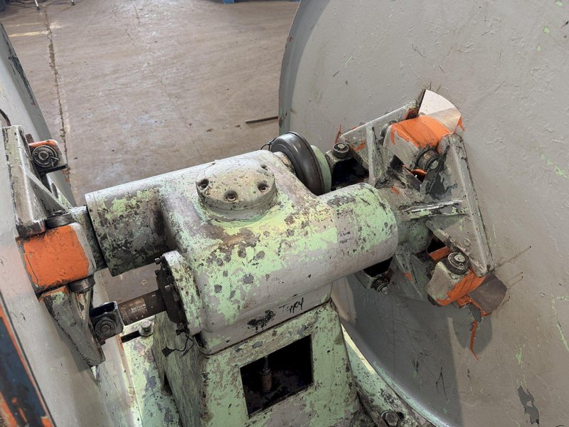 2,500 LB X 12" LITTELL #25 DOUBLE-END PULL OFF COIL REEL UNCOILER. STOCK # 0434726