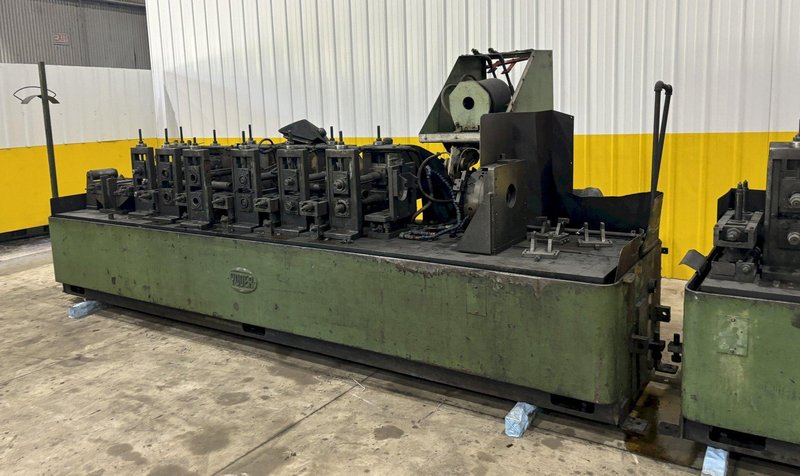 9 STAND X 2&quot; YODER M2 ROLLFORMER / TUBE MILL: STOCK #21145