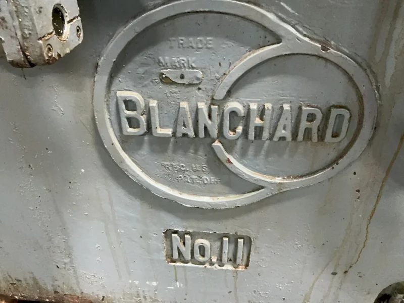 BLANCHARD 16” VERTICAL SPINDLE ROTARY SURFACE GRINDER  -  11