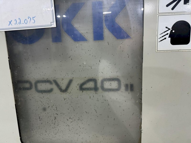 OKK MODEL #PCV-40 CNC VERTICAL MACHINING CENTER: STOCK #22415