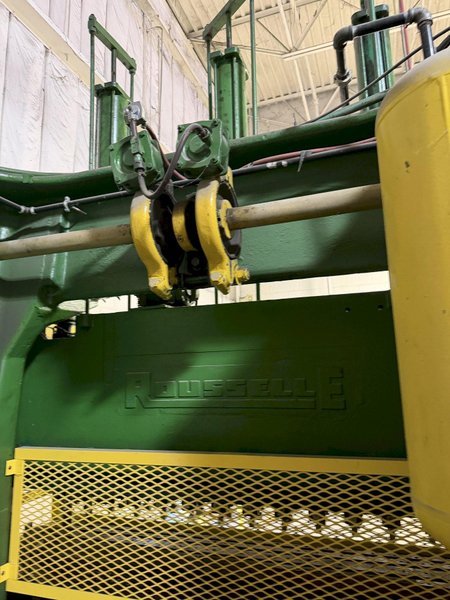 100 TON ROUSSELLE 10B80 DOUBLE CRANK GAP FRAME PRESS. STOCK # 0759726