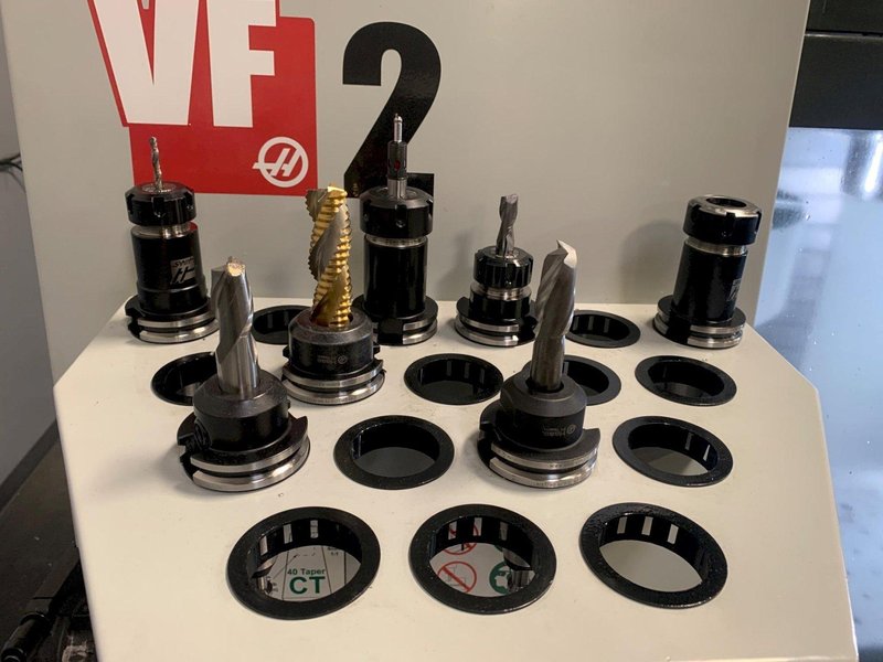 2024 HAAS VF-2 VERTICAL MACHINING CENTER With Tooling